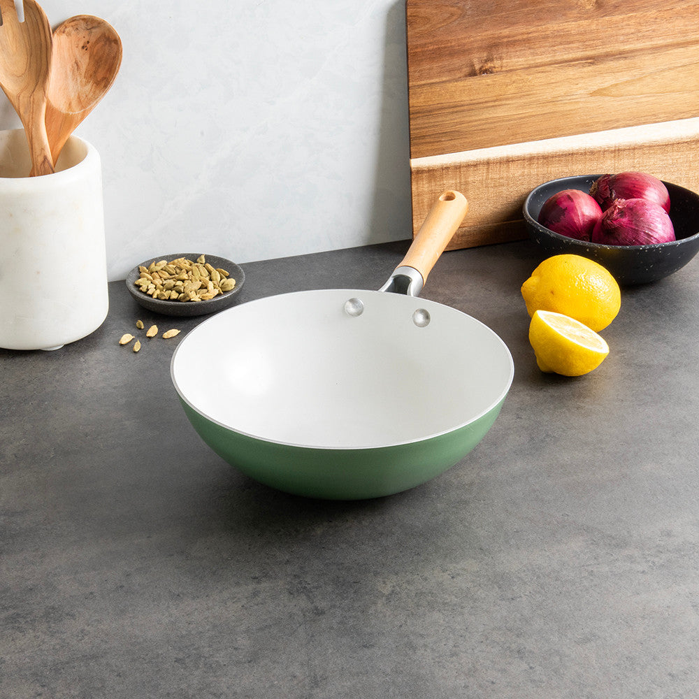 Cardamom™ 10 Inch Ceramic Nonstick Wok