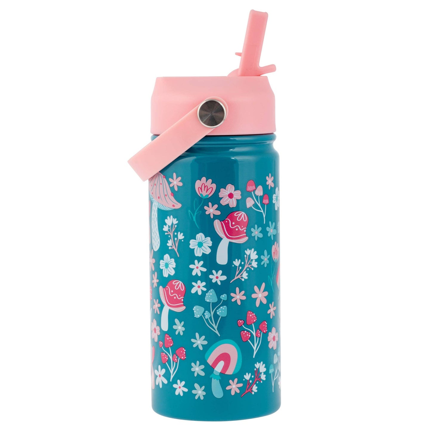 Insulated Stainless Steel Water Bottle with Handle: Bee