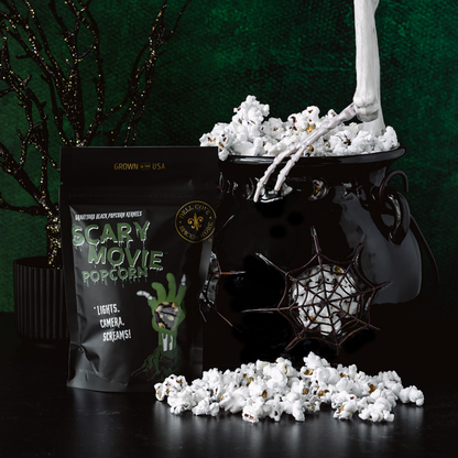 Scary Movie® Popcorn | Graveyard Black Halloween Popcorn