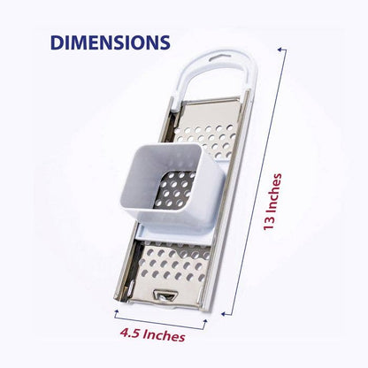 HIC Kitchen Spaetzle Maker With Safety Pusher