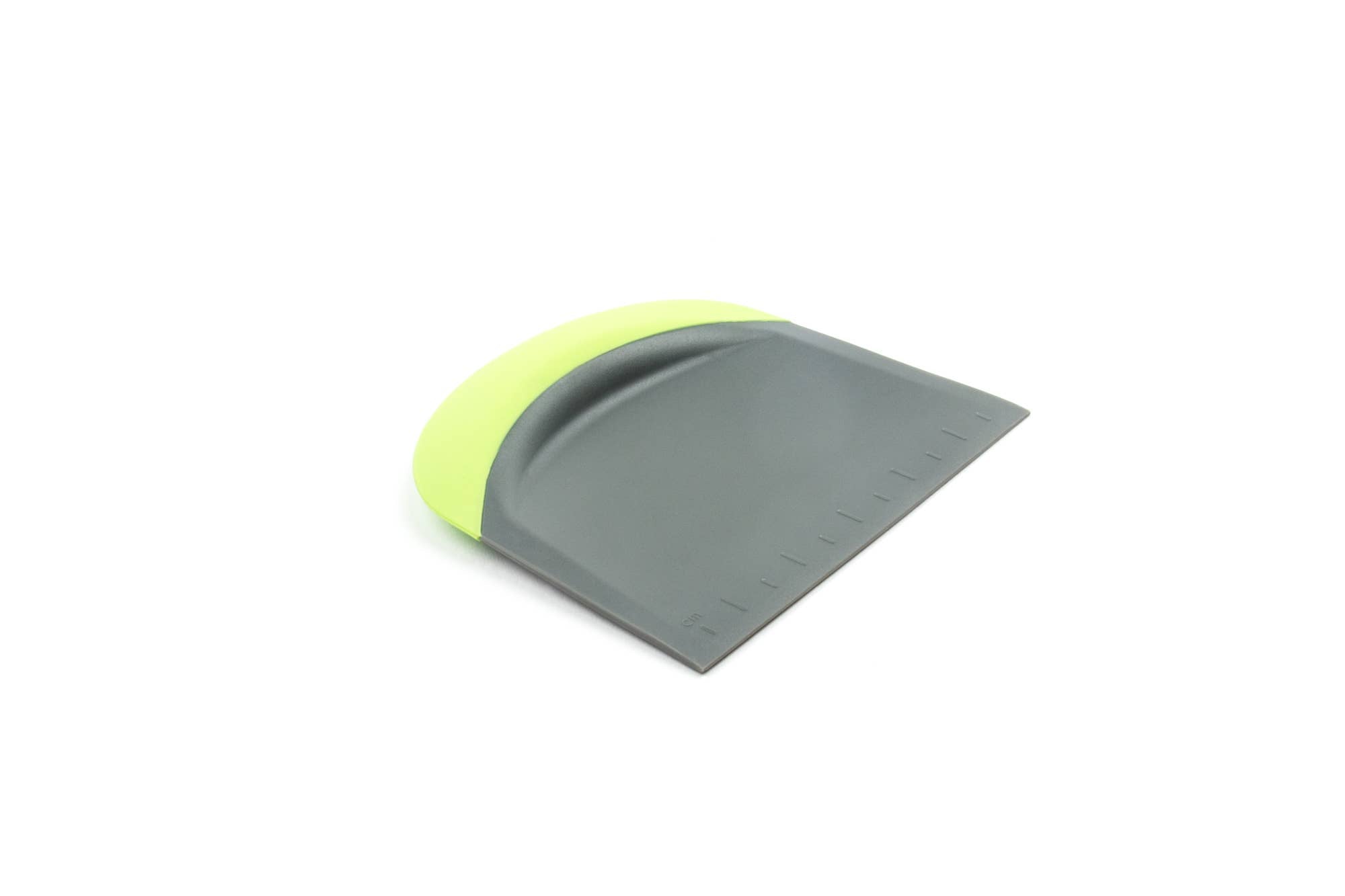 Fox Run 3-In-1 Bowl Scraper, Cutter, Green, 4.25
