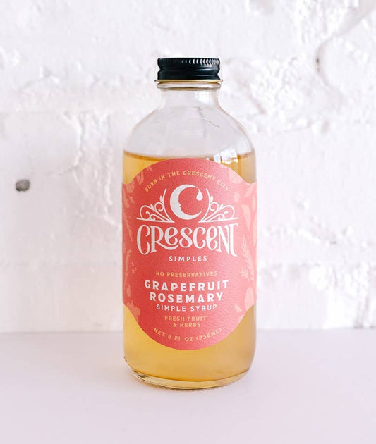 Grapefruit Rosemary Simple Syrup