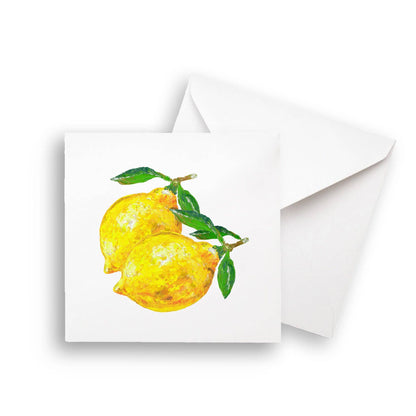 Two Lemons: Dishtowel / -
