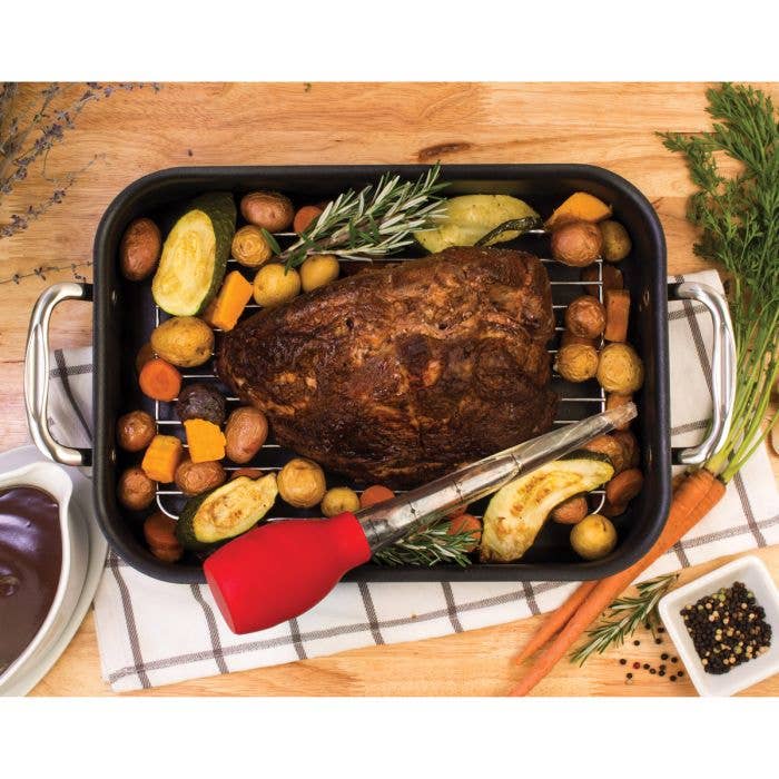 HIC Kitchen Roasting Stand-Up Turkey Baster