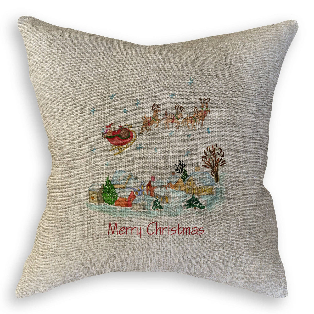 Santa's On His Way: Dishtowel / Keep Words / -