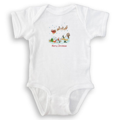Santa's On His Way: Dishtowel / Keep Words / -