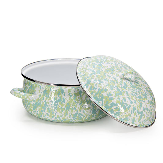 Golden Rabbit Enamelware Jardin Dutch Oven