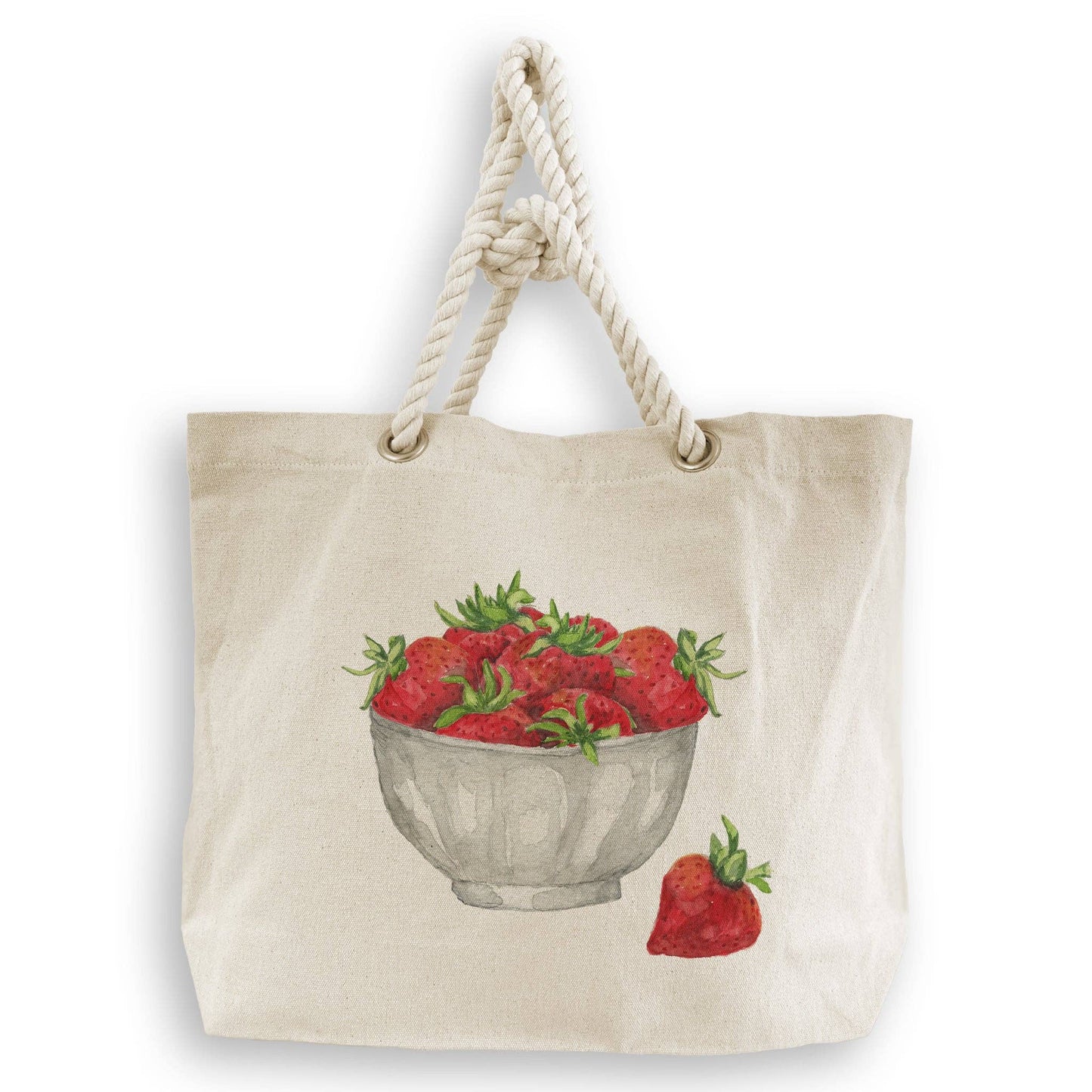 Strawberry Bowl: Dishtowel / -