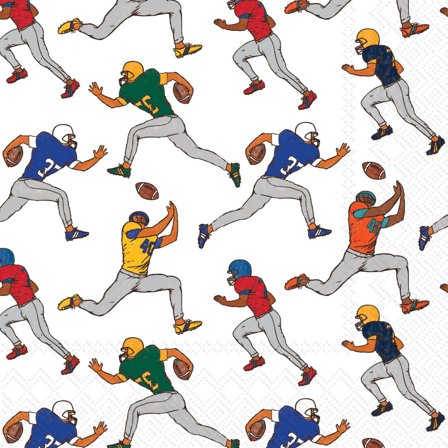 Game Day Player Cocktail Napkins 20 ct Football