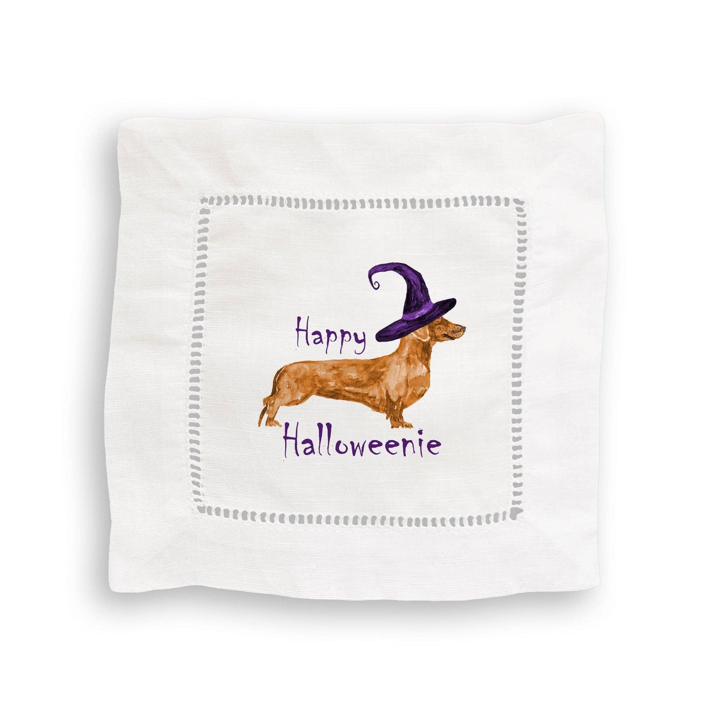 Happy Halloweenie: Dishtowel / Keep Words / -