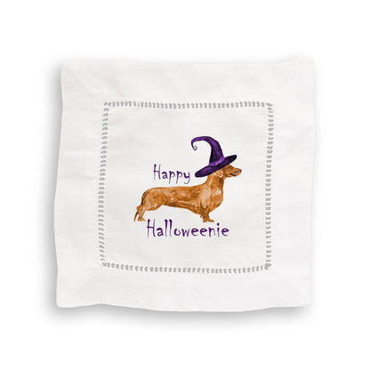 Happy Halloweenie: Dishtowel / Keep Words / -