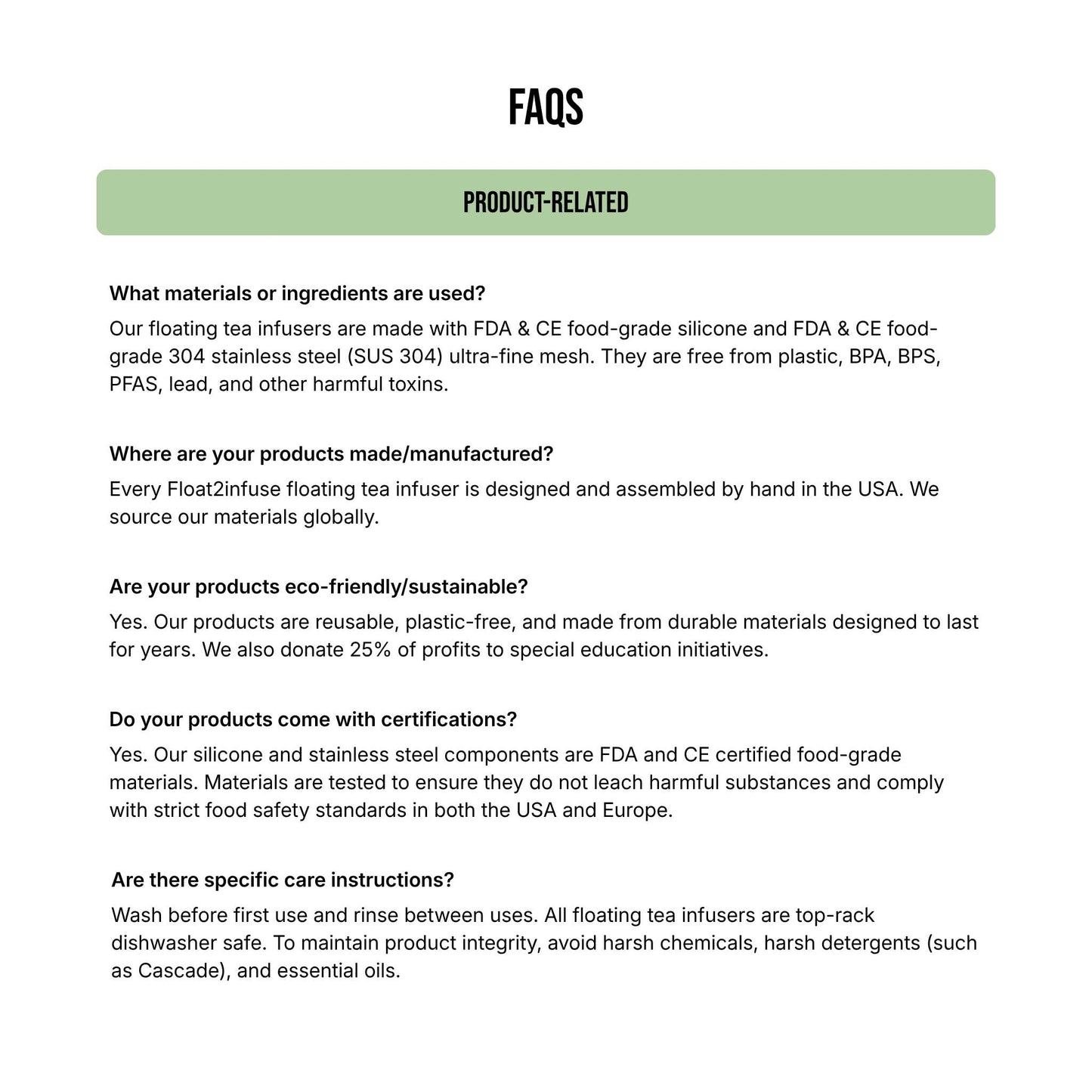 Red Apple | Floating Tea Infuser | Green Base | Red Apple
