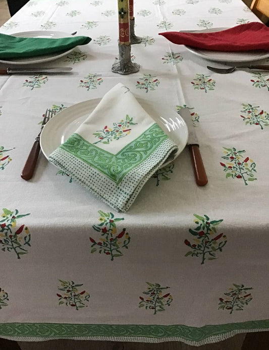 Tablecloth 60X60 Serrano Chilli