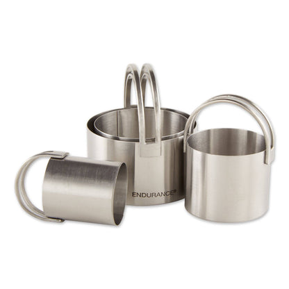 Round Biscuit Cutters - Set Of 4