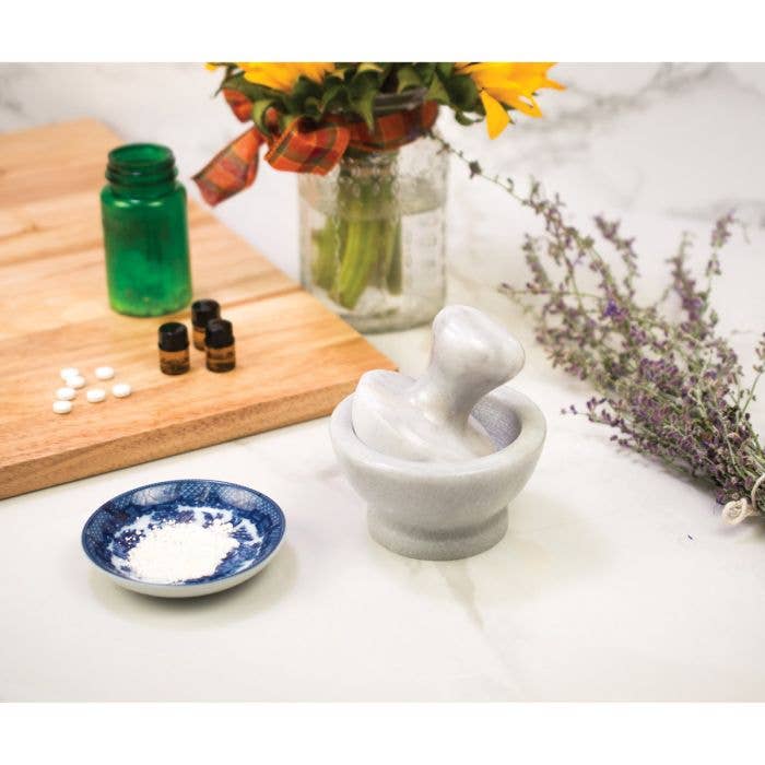 HIC Kitchen Mushroom Mortar And Pestle Set