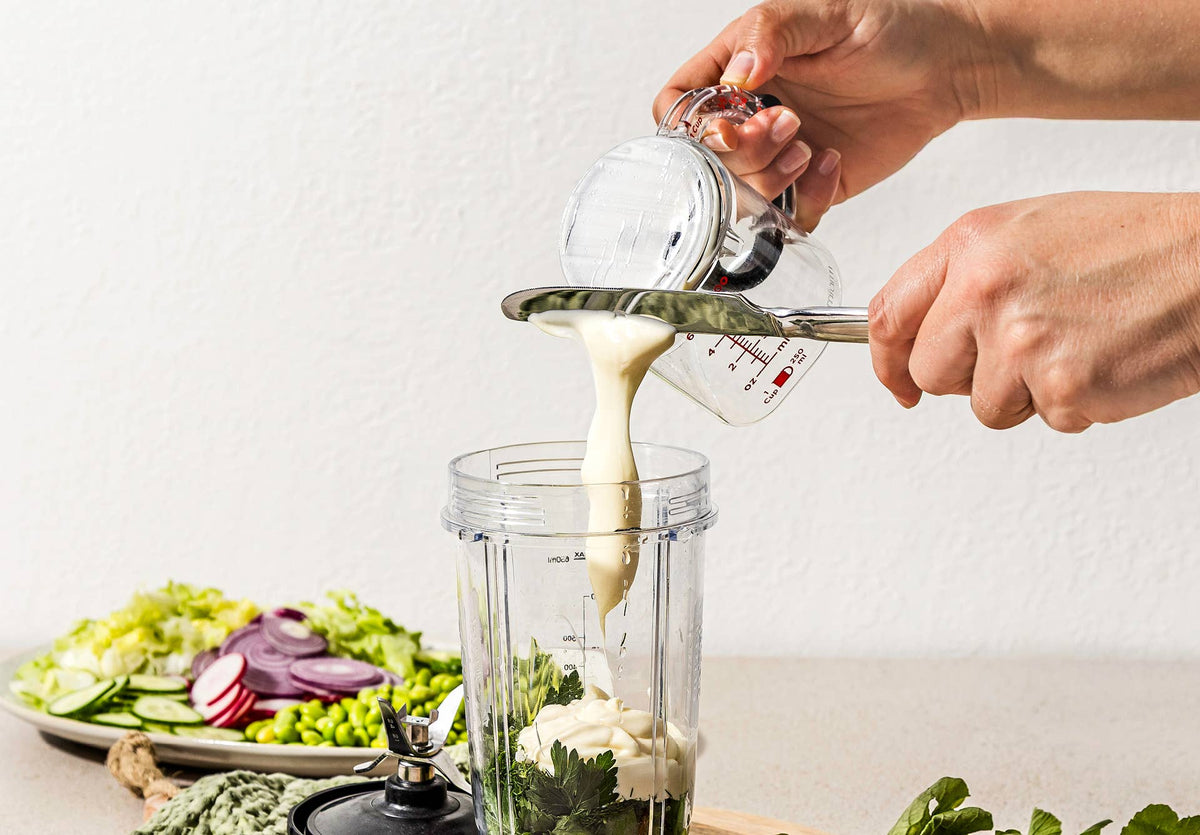 Upcup® - 4-in-1 Adjustable Measuring Cup: Big Upcup - 2 Cup