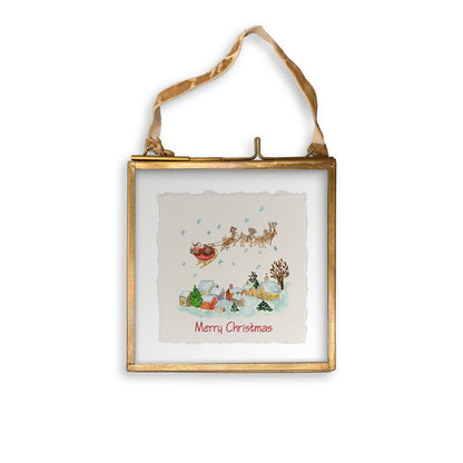 Santa's On His Way: Dishtowel / Keep Words / -