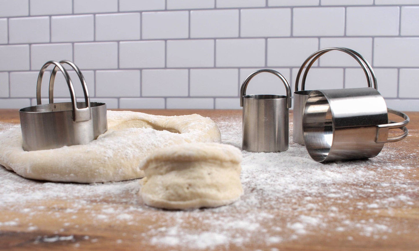 Round Biscuit Cutters - Set Of 4