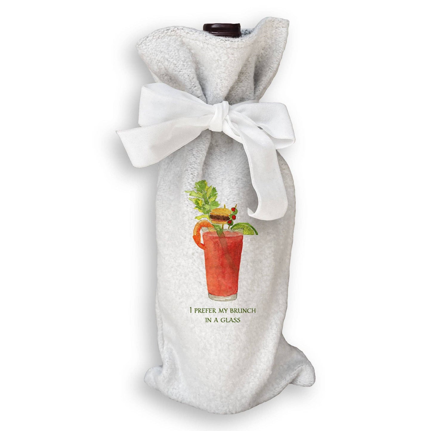 Brunch In a Glass: Dishtowel / Keep Words / -