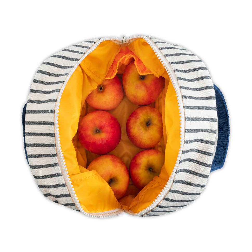 Zipper Lunch - Pencil Stripe Nautical