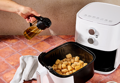 Oileroo® - No Clog Oil Sprayer, Pourer and 1 Tbsp Doser: Black