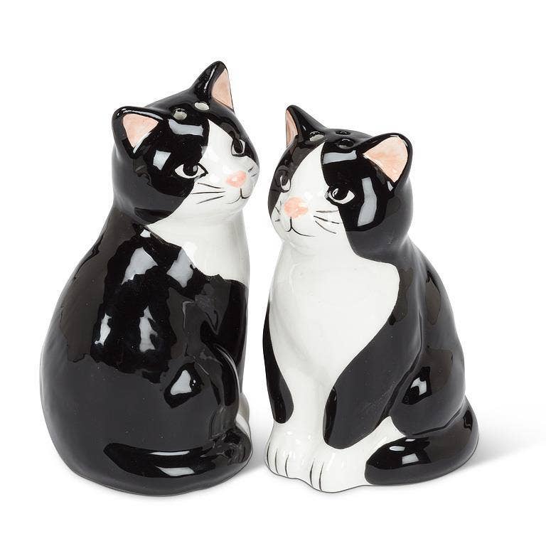 Sitting Cat Salt & Pepper