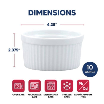 HIC Kitchen Souffle, 10oz
