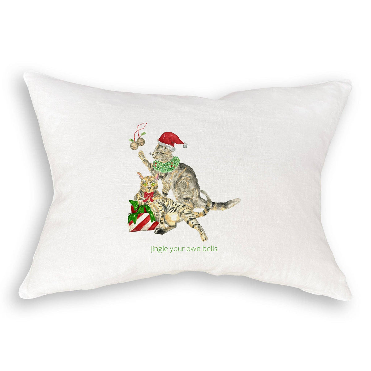 Jingle Bells Cats: Dishtowel / Remove Words / -