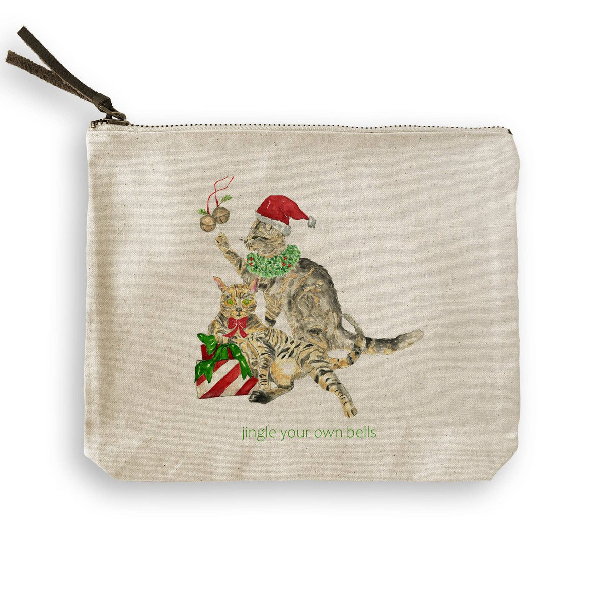 Jingle Bells Cats: Dishtowel / Remove Words / -