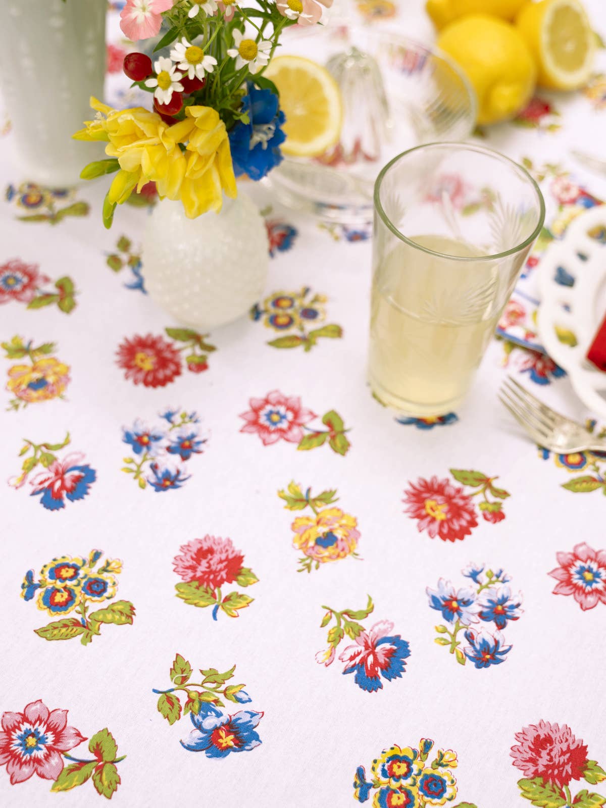 Fruit Basket Tablecloth - Multi: 60x90
