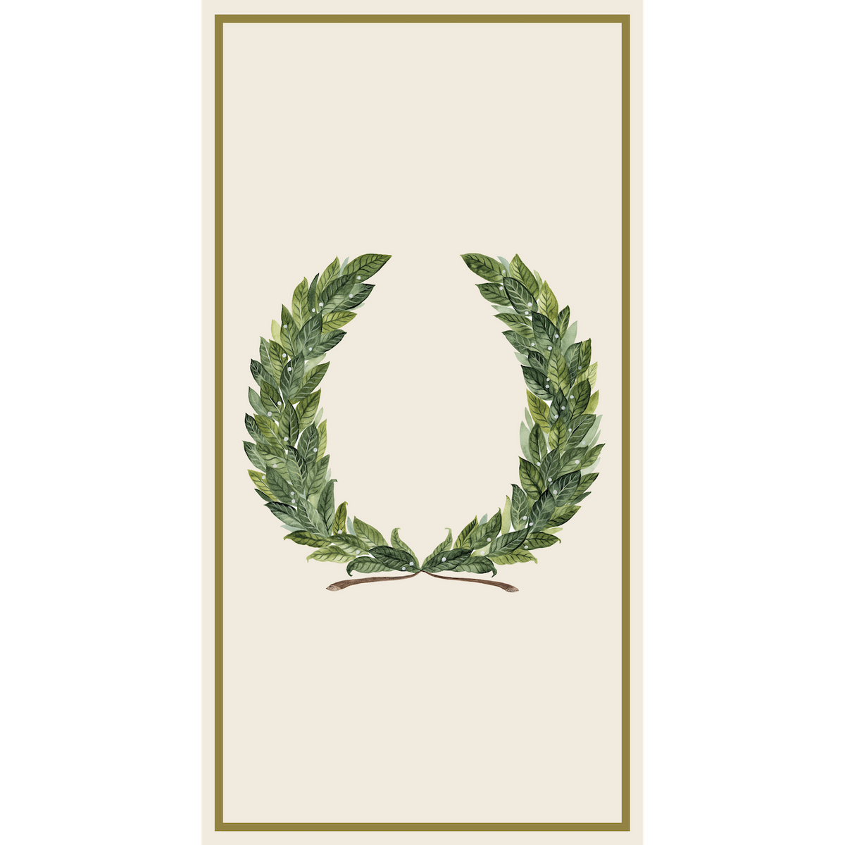 Laurel Wreath Guest Napkin
