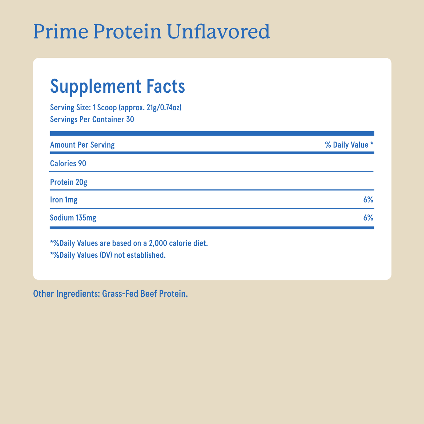 Prime Protein: Vanilla