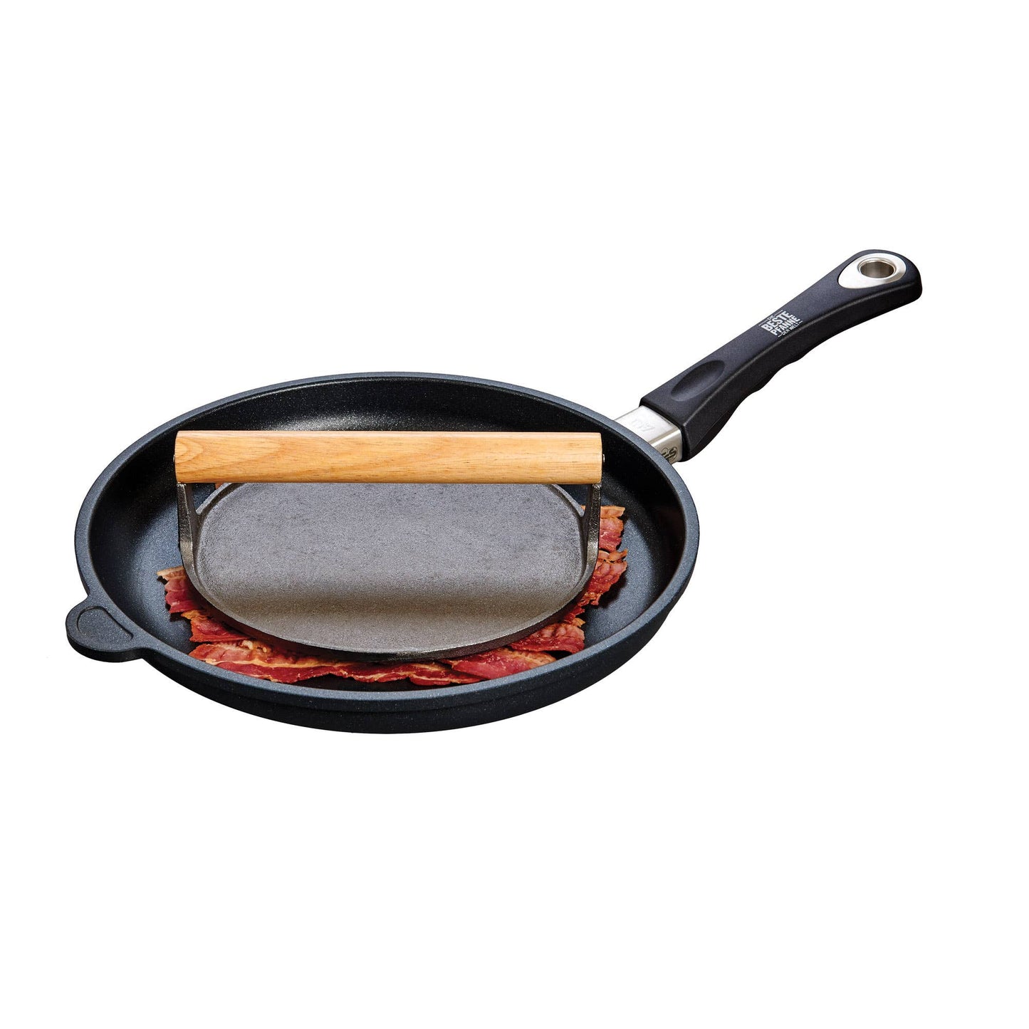 HIC Kitchen Bacon Press And Steak Weight: Square