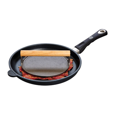 HIC Kitchen Bacon Press And Steak Weight: Square