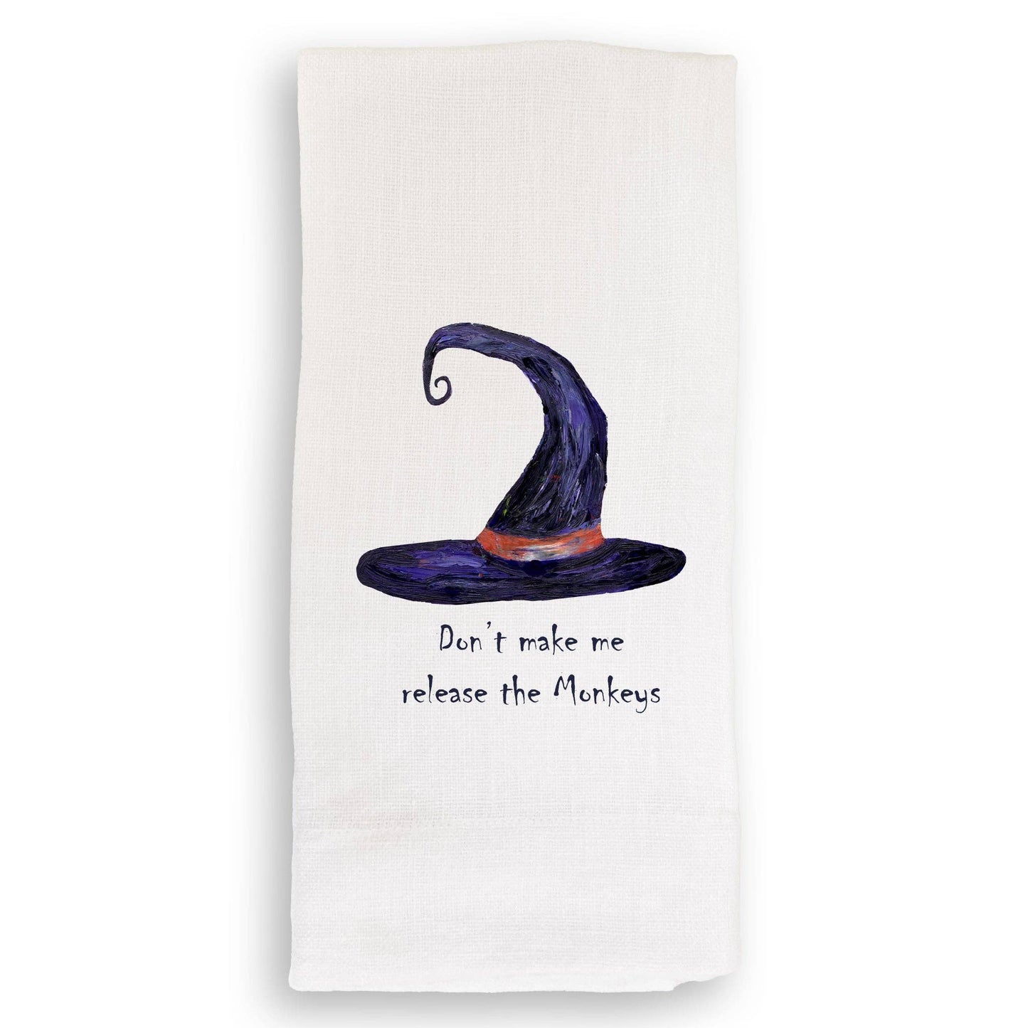 Witches and Monkeys: Dishtowel / Keep Words / -