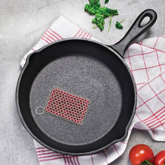 Chainmail Cast Iron Scrubber
