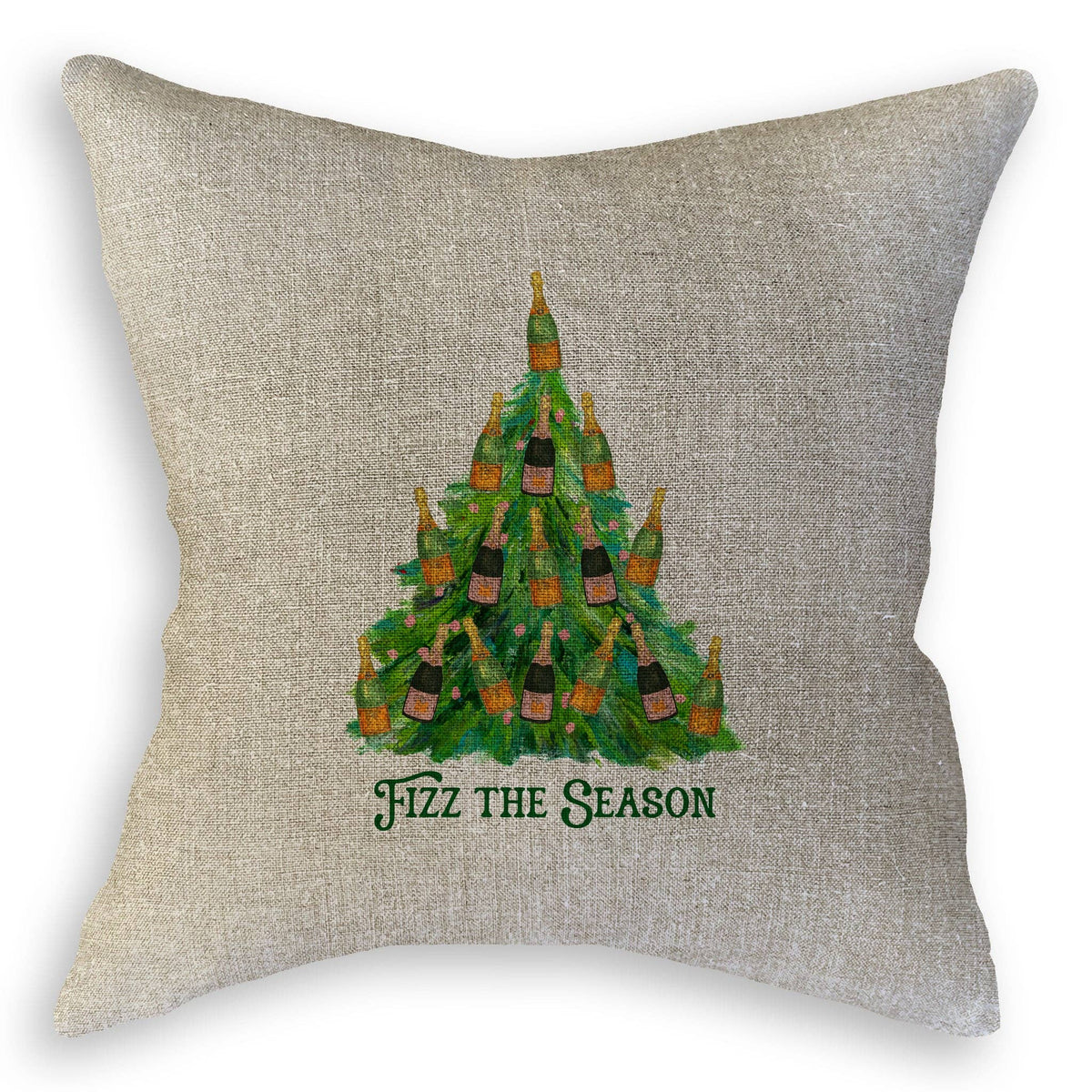 Fizz the Season Christmas Tree: Dishtowel / Keep Words / -