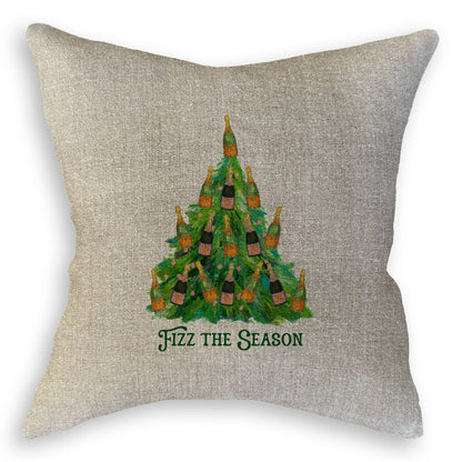 Fizz the Season Christmas Tree: Dishtowel / Keep Words / -
