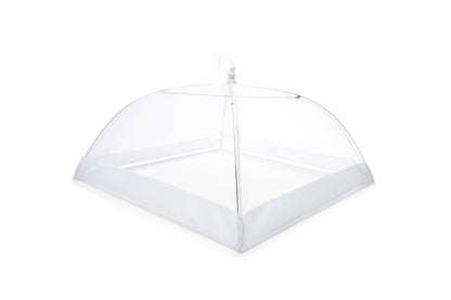 Fox Run Giant Square Food Umbrella, Mesh Screen, 18"
