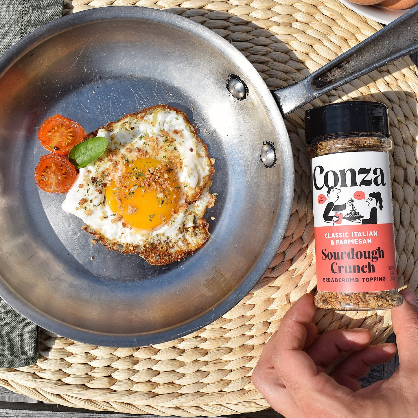 Italian Herb & Parmesan - Sourdough Crunch Breadcrumbs Shake
