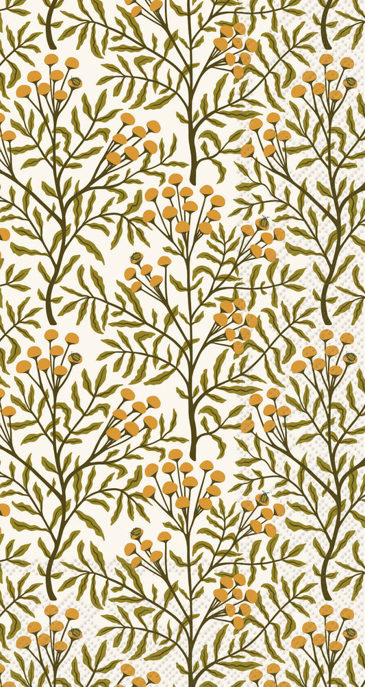 Autumn Acorn Tansy Paper Guest Towels 16 ct Fall