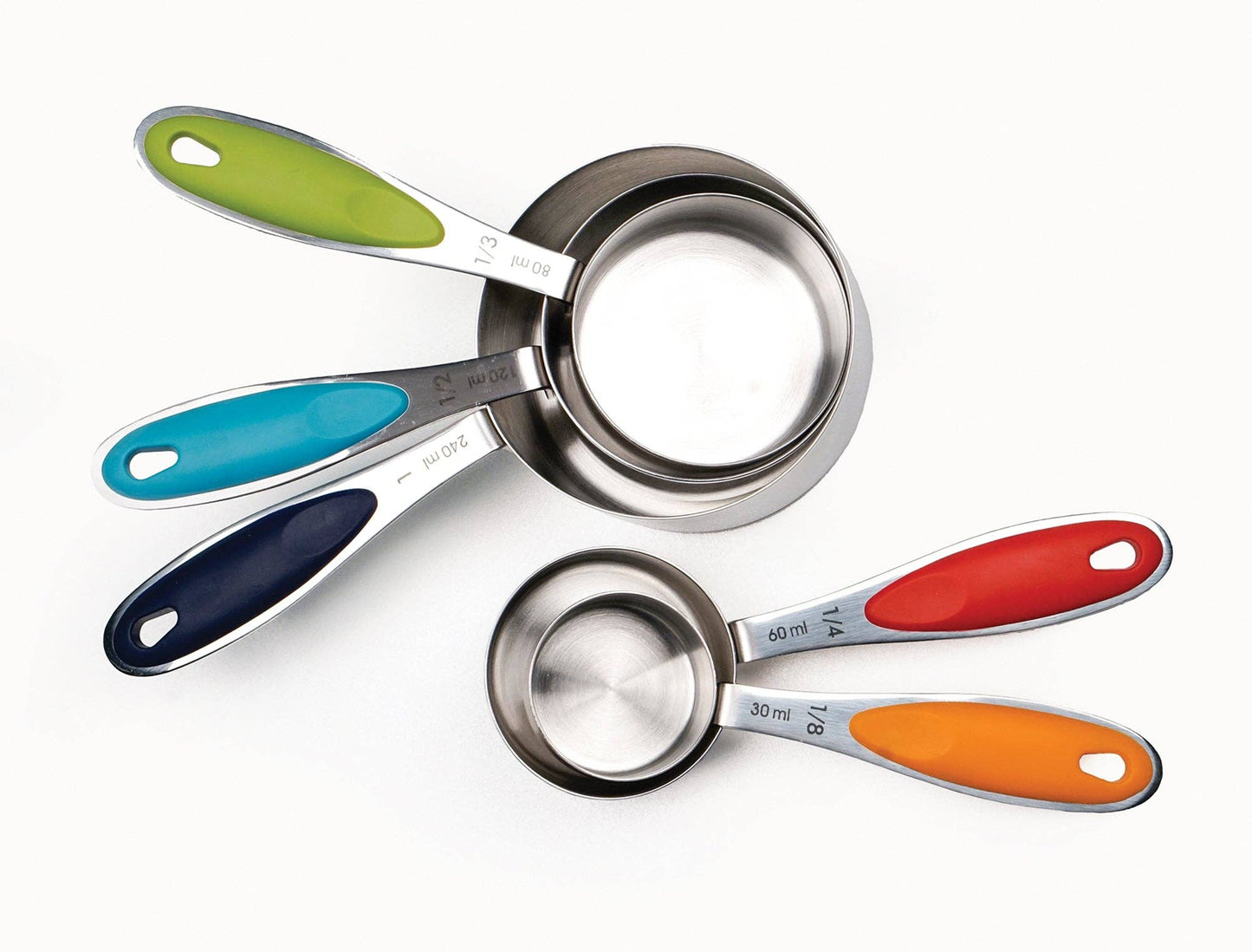 Measuring Cups - Color Handle Set Of 5