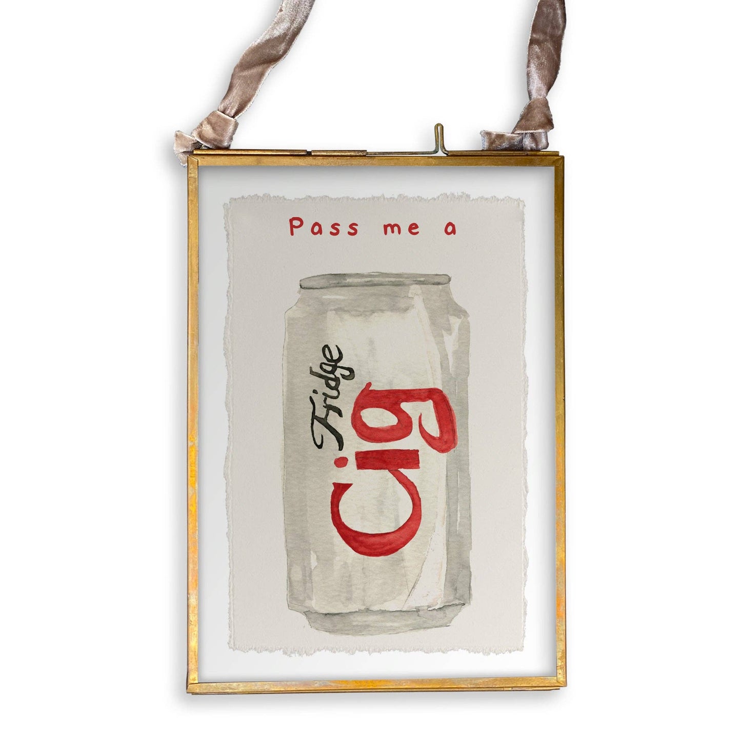 Pass Me a Fridge Cig: Dishtowel / Keep Words / -