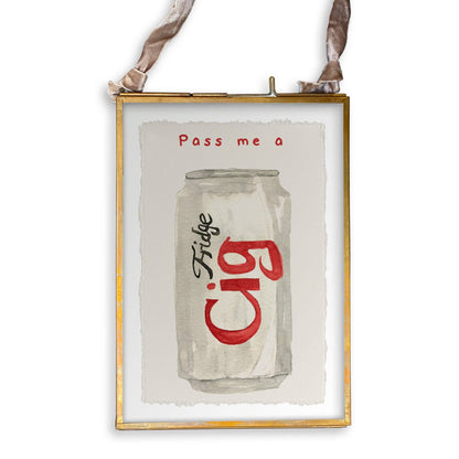 Pass Me a Fridge Cig: Dishtowel / Keep Words / -