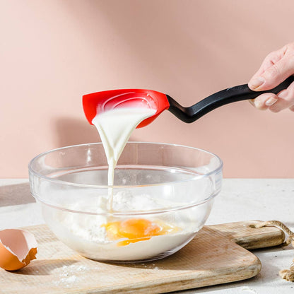 Supoon® - Silicone Cooking Spoon Scrapes Pans Clean - Jar