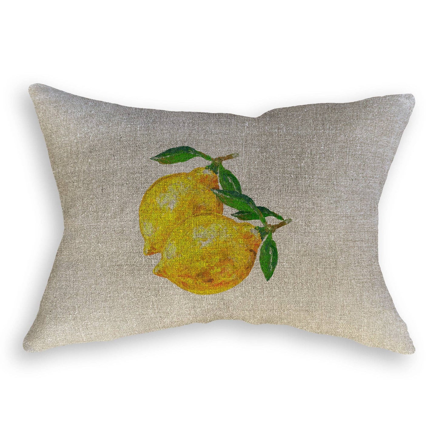 Two Lemons: Dishtowel / -