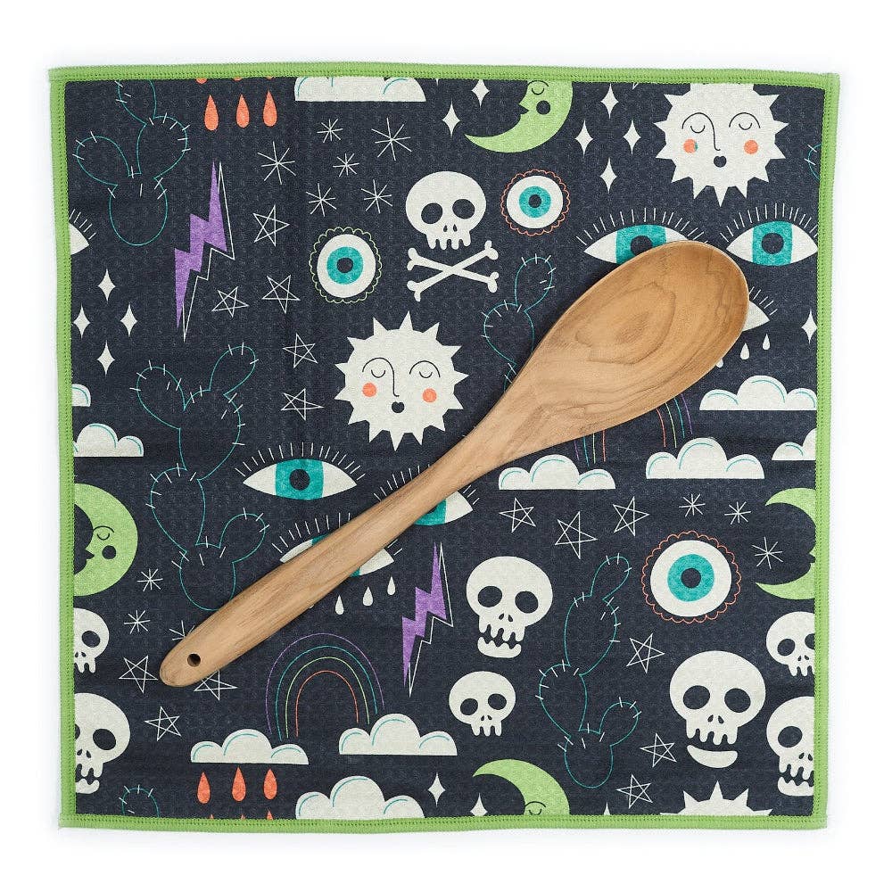 Mighty Mini Towel (Set of 3) Reversible - HJ Eye Spy: Black