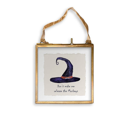 Witches and Monkeys: Dishtowel / Keep Words / -