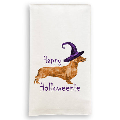 Happy Halloweenie: Dishtowel / Keep Words / -