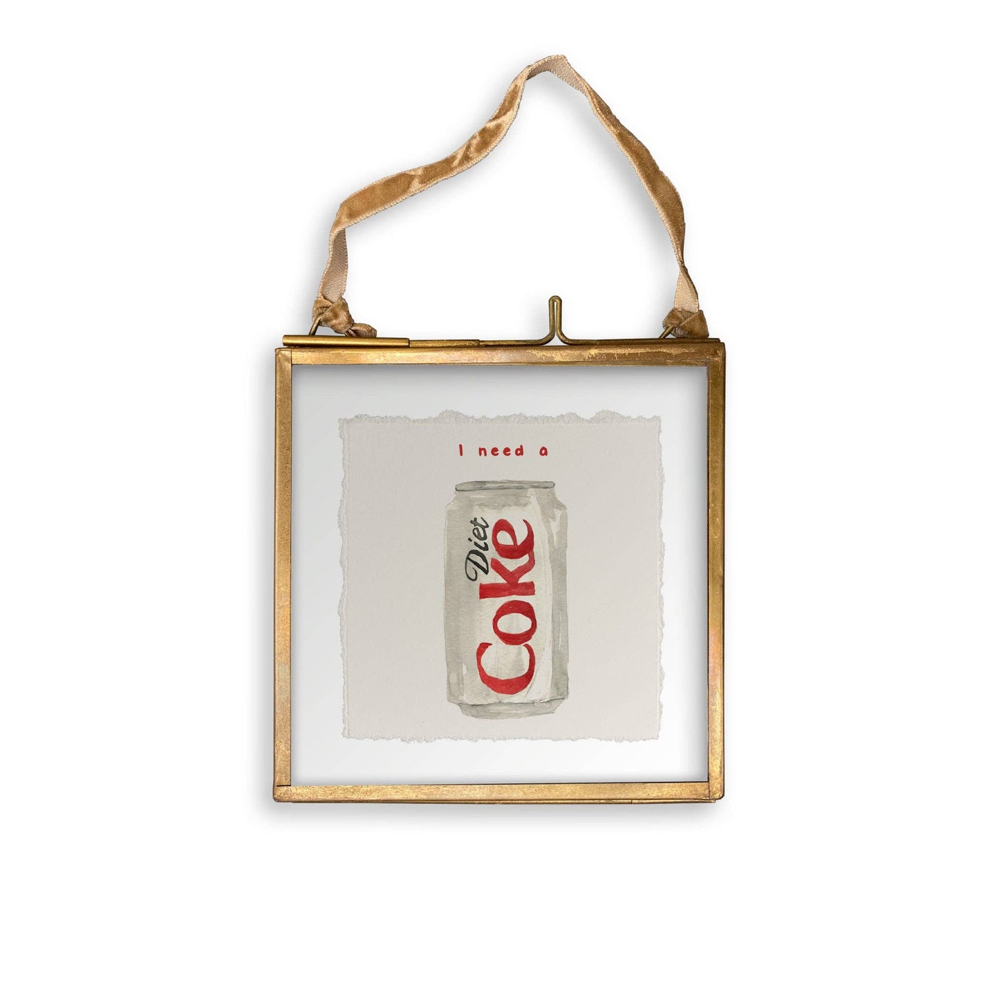 I Need a Diet Coke: Dishtowel / Keep Words / -